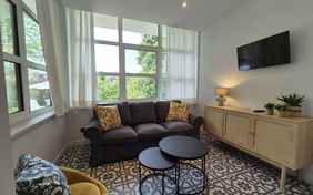 Wohnzimmer- 3-Zi.-App. Deluxe Casa Edera